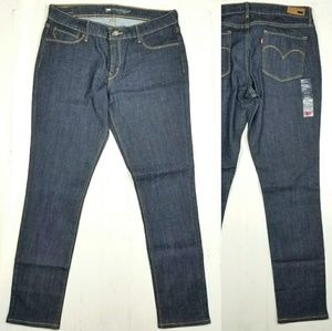 NWT Levi's Denim Curve Mid Rise Skinny 14/32